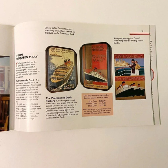 Vintage 1985 The Queen Mary and the Spruce Goose Souvenir California Brochure - Picture 13 of 16